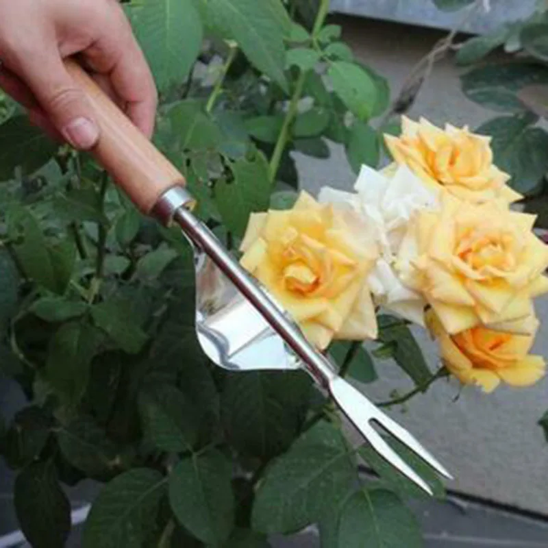 

Stainless Steel Manual Weed Puller Garden Lawn Farmland Transplant Tool EDF88