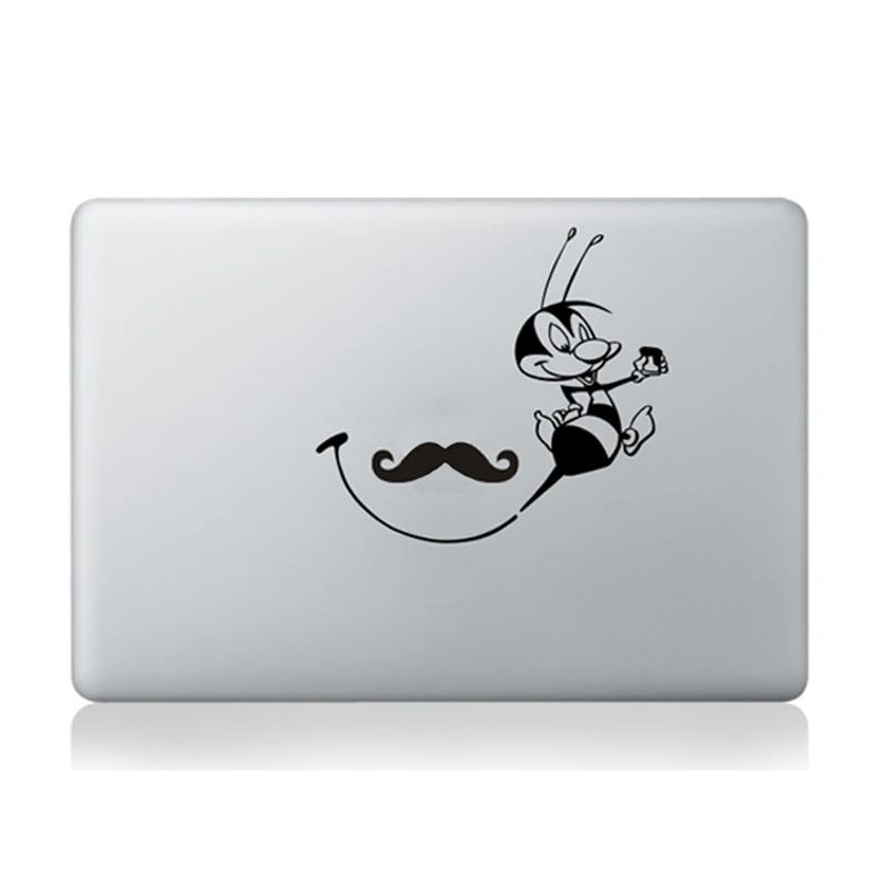 Забавная частичная наклейка для ноутбука Macbook Pro AIR 13 11 дюймов retina 13 15," с изображением волка, виниловая наклейка, чехол для ноутбука Macbook
