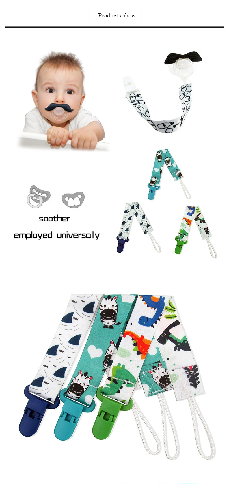 Muslinife, 12 цветов, Детская соска, клипса, цепь, держатель для соски, Para Bebe, Детская соска, клипса, держатель для соски, 3 шт./упаковка