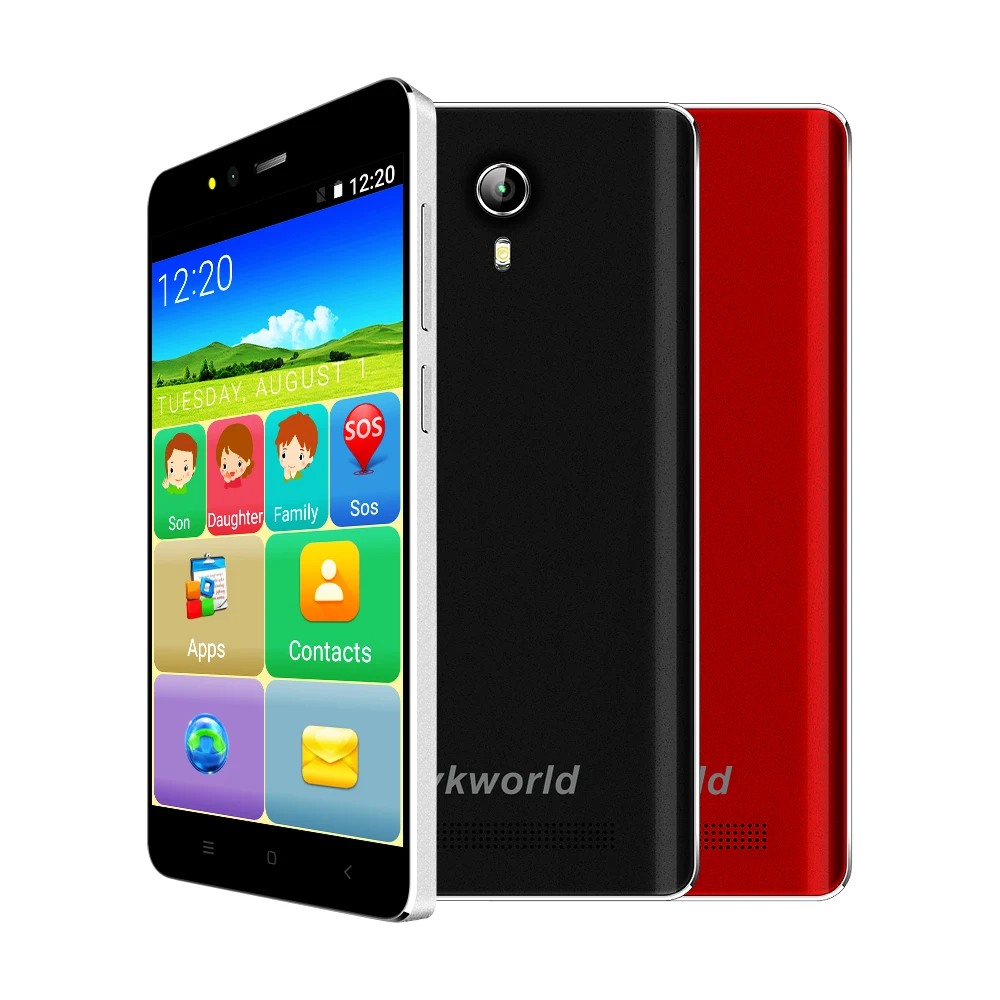 Vkworld F1 смартфон MTK6580 4 ядра 5 &quotДисплей пожилых громче динамик 1 ГБ + 8 Android 3g WCDMA с
