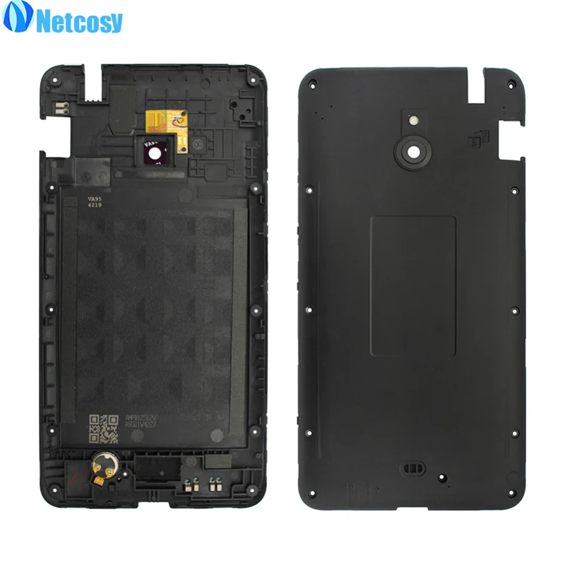 Netcosy для Nokia Lumia 1320 черный корпус средняя рамка сменные детали пластина крышка|middle