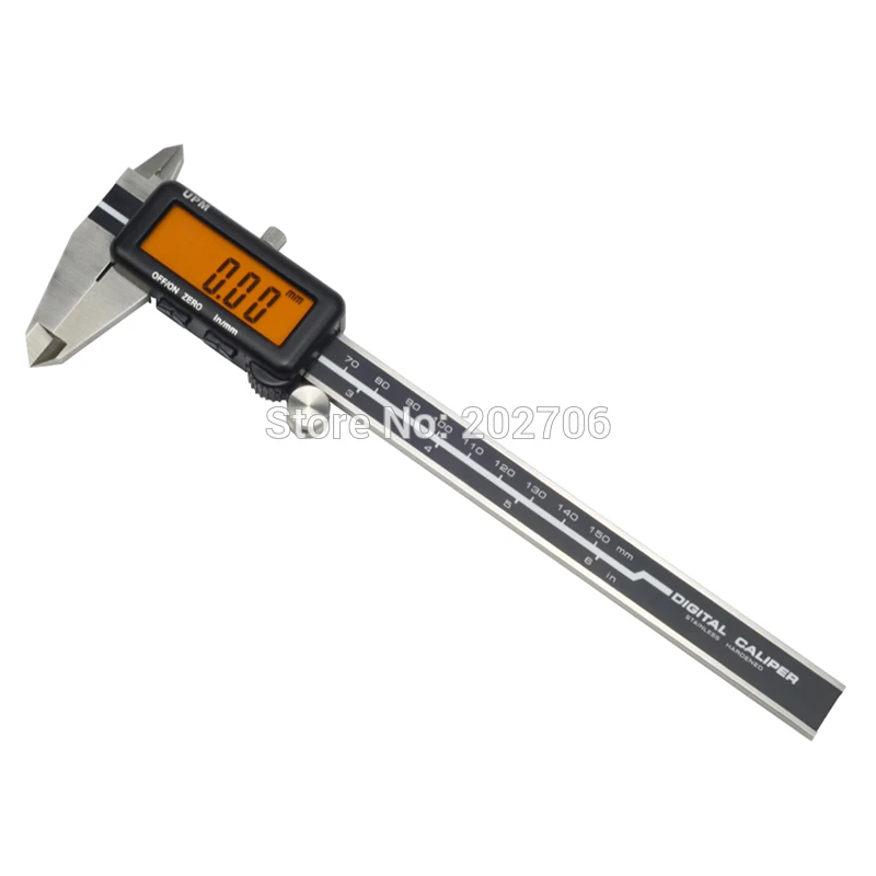 0-150mm digital caliper with USB data out port cable input tool |