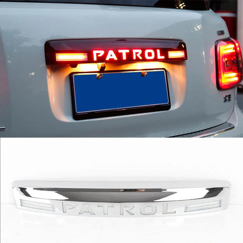 3pcs Multi-Function Brake Stoplight With Led Light Styling Cover For Patrol Y62 2013 2014 2015 2016 2017 | Автомобили и мотоциклы