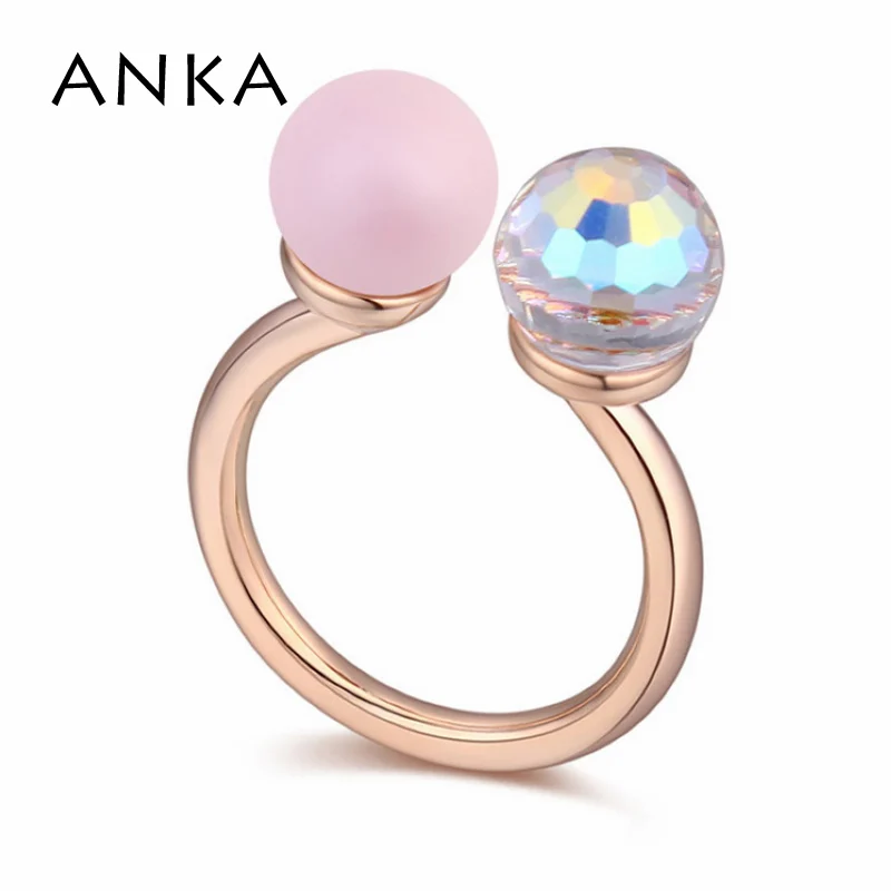 2020 Специальное предложение искусственный жемчуг с круглым кристаллом кольцо