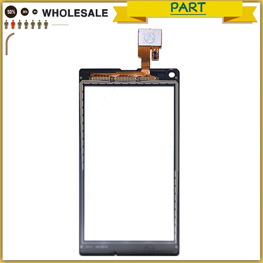 Новый сенсорный экран S36 для sony Xperia L S36H C2105 C2104 Сенсорная панель дигитайзер Датчик