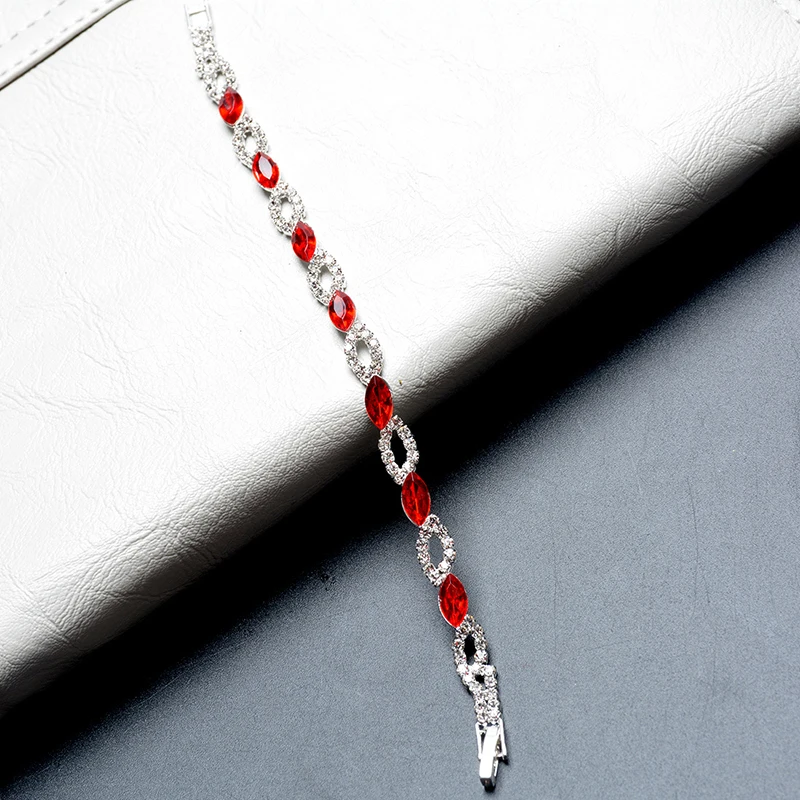 RACHEL VICHY Luxury beautiful shine full crystal zircon bridal bracelet wedding jewelry Zircon women SH8284 | Украшения и