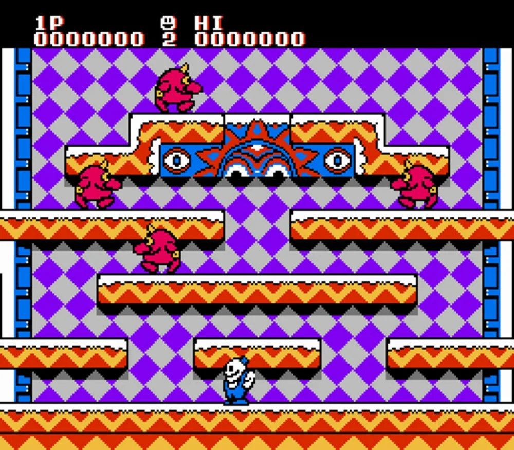 Снег братья 72 шпильки карточная игра для 8-битный игровой плеер