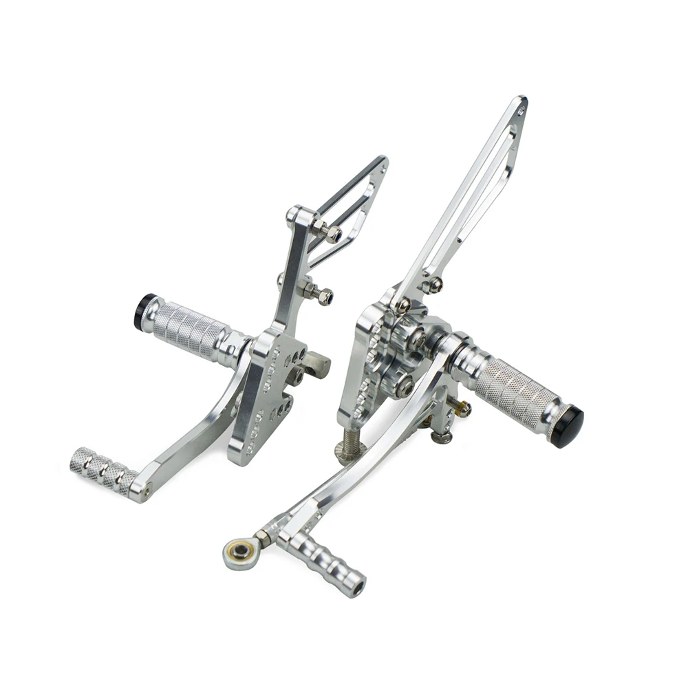 

CNC Adjustable Foot Pegs Footpeg Footrest Rear Sets For Suzuki GSXR1000 K5 K6 2005 2006