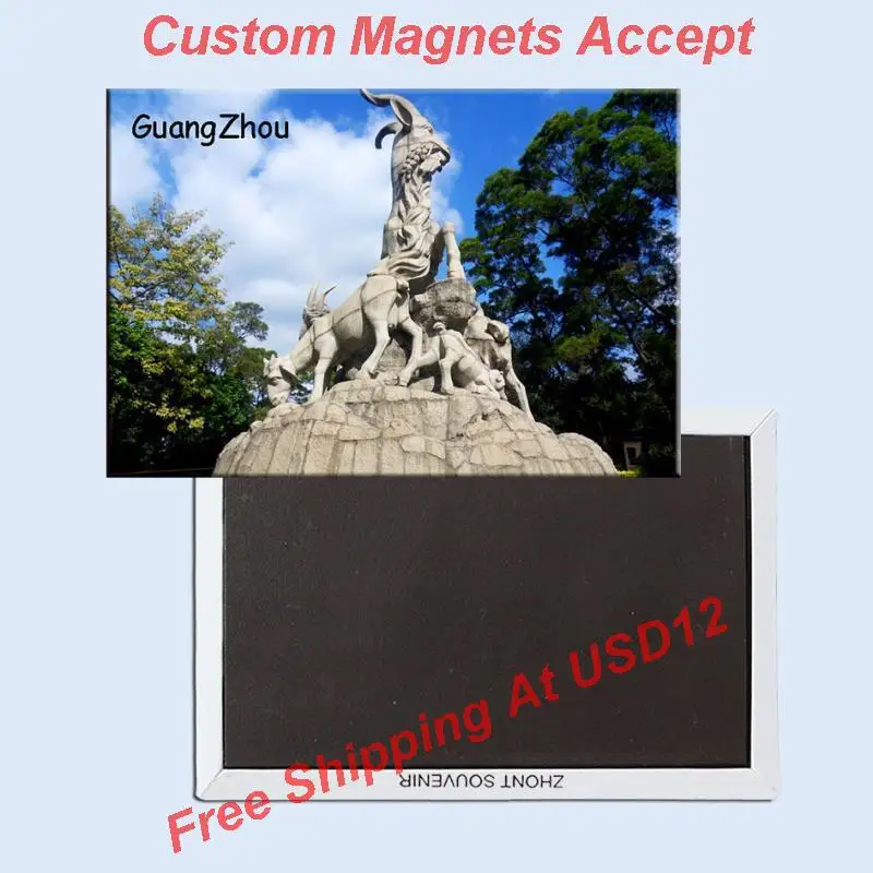 Мировые сувенирные магниты домашний декор наклейки кантонская ярмарка Гуанчжоу