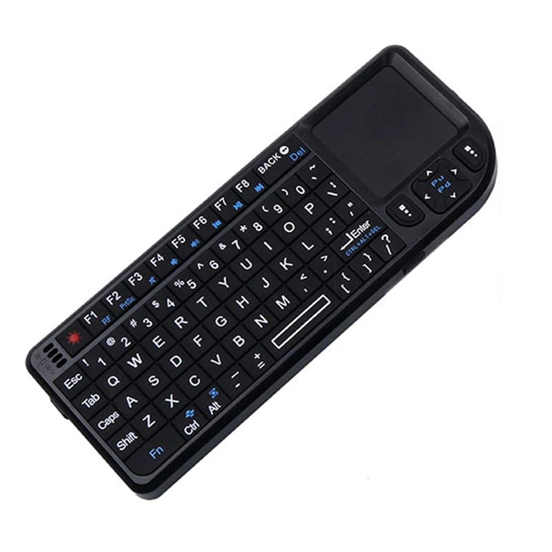 Мини Беспроводная клавиатура Air Mouse 2 4G Ручной тачпад для мобильных игр Smart Android Tv