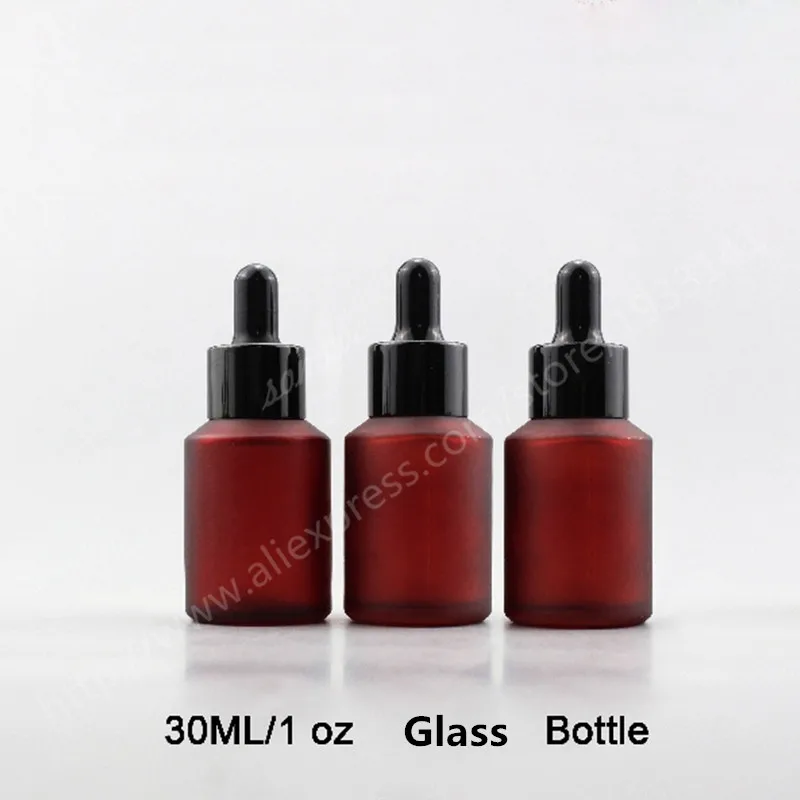 

Hot sale 200 x 30ml best quality matte glass dropper bottles, Enssential Oil bottles, Sample Bottle with dropper