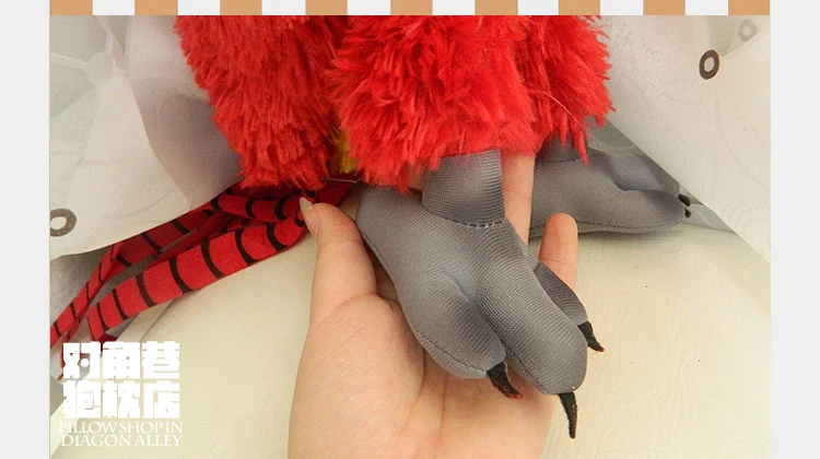 Плюшевые игрушки Poseable Fawkes плюшевая кукла в подарок на день рождения бесплатная