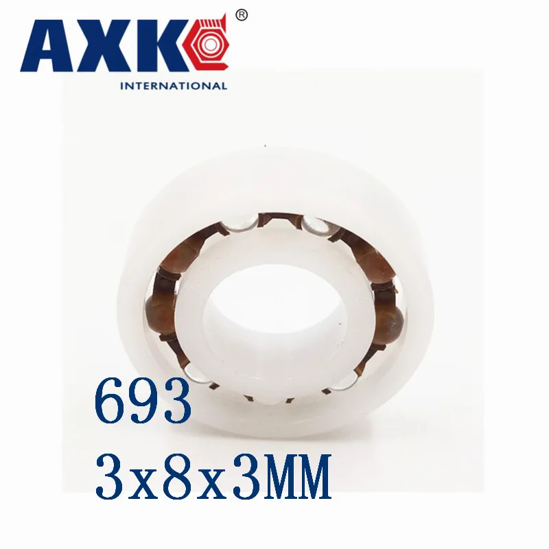 2021 реальная продажа упорных подшипников Axk 693 Pom (10 шт.) пластиковые шариковые