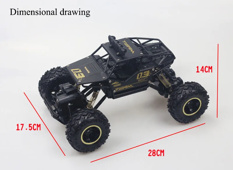 RC автомобиль трансформации вездеход восхождение дистанционного Управление грузовик Вождение рок-кроулер гоночный автомобиль для рок-Bigfoot машины Модель внедорожные