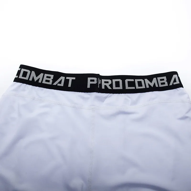 Мужские спортивные брюки для бега, одноцветные Спортивные Брюки MMA, тянущиеся растягивающиеся спортивные тренировочные брюки, быстросохнущие брюки