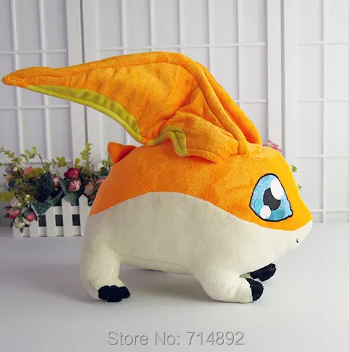 Patamon Плюшевые игрушки Аниме дигимон Приключения Takaishi Takeru pet patamon 35 см Высокое