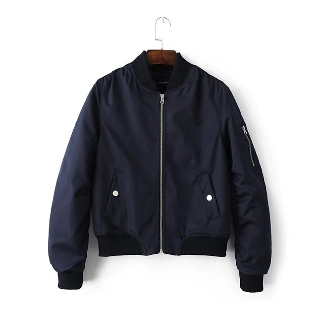Куртка женская с длинным рукавом и стоячим воротником|ladies flight jacket|bomber jacket ladiescolorful