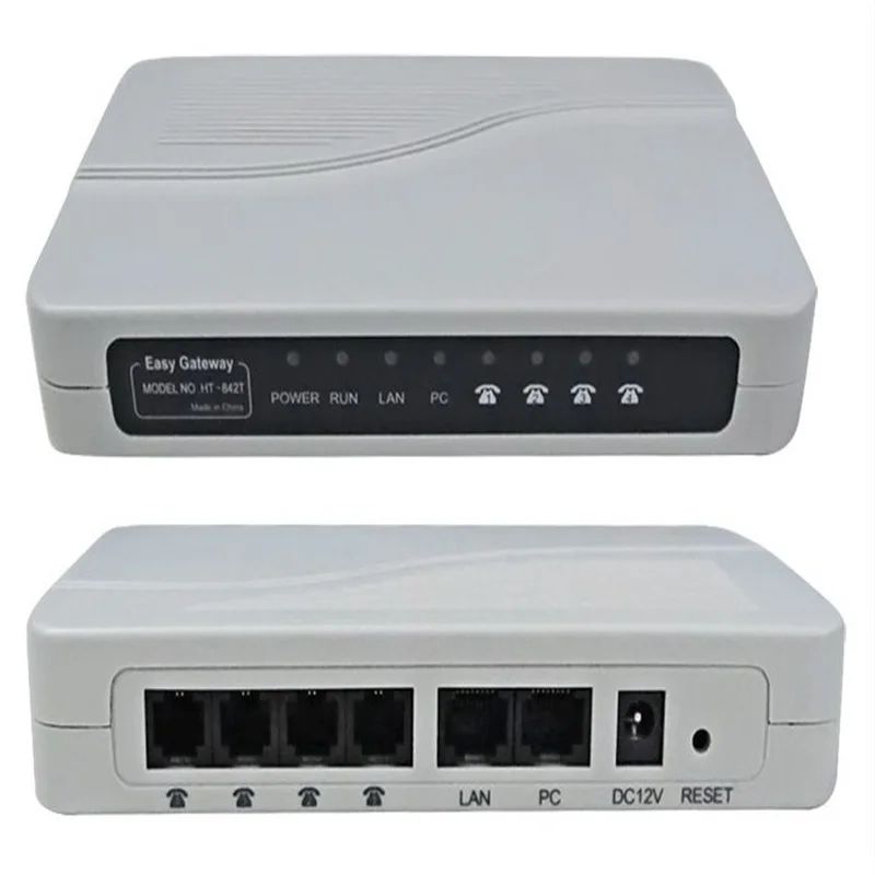 HT 842T 4 Fxs Порты Gsm VoIP шлюз HT842T fxs Поддержка VPN PPTP|fxs gateway|voip gatewaygsm voip gateway |