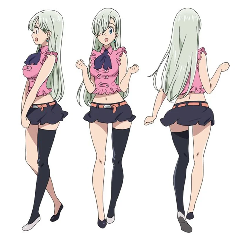Elizabeth Liones костюмы для косплея юбка японское аниме одежда Seven Deadly Sins на Хэллоуин |