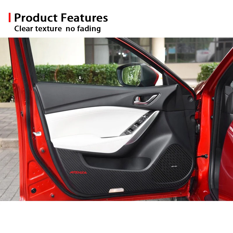 Atreus 4 шт. для Mazda 3 6 CX-5 CX-4 CX 5 Atenza Axela стайлинга автомобилей 3D двери Анти Удар коврик
