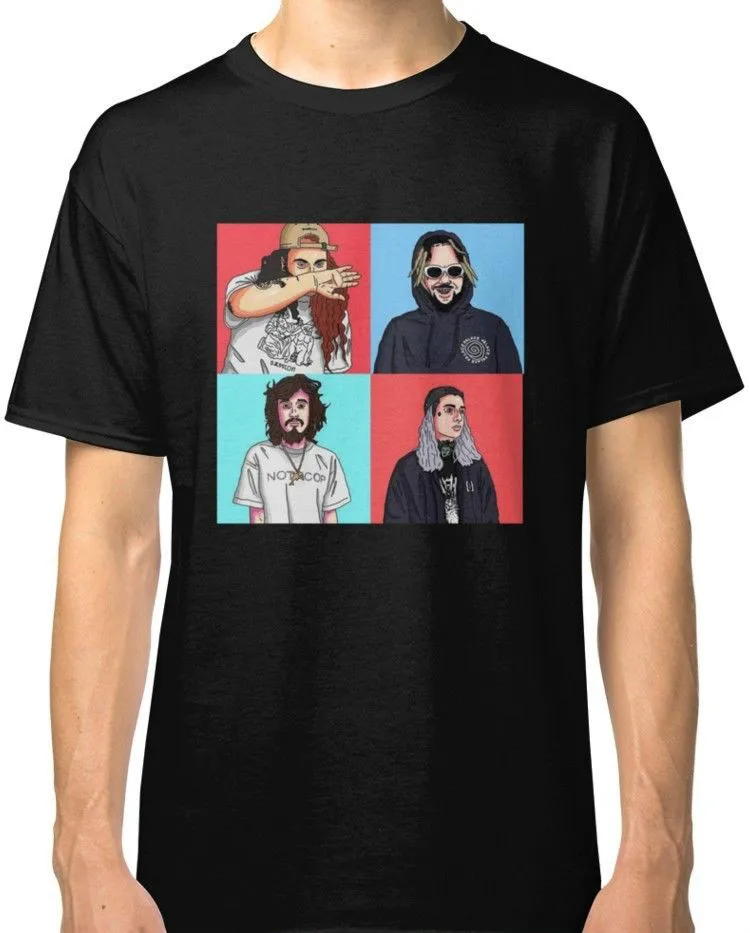 Suicideboys художественная Мужская черная футболка одежда для мужчин высокое
