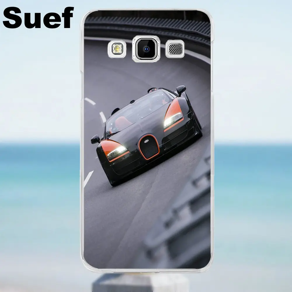 Suef Bugatti Veyron Автомобили ТПУ чехол для телефона Galaxy Alpha Core Prime Note 2 3 4 5 S3 S4 S5 S6 S7 S8 mini edge