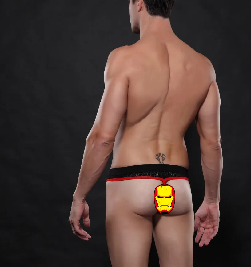 Новые мужские сексуальные трусы Сетчатое Нижнее белье Мужские jockstrap комфортное