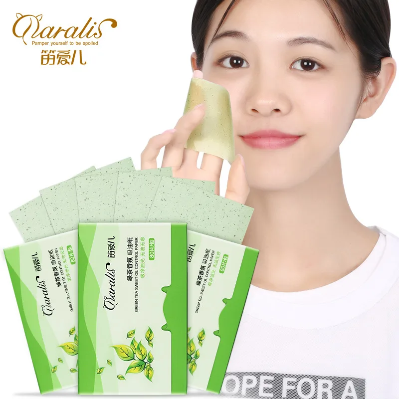 Очищающее масло для лица Matcha очищающее средство 80 листов в упаковке|Матирующие