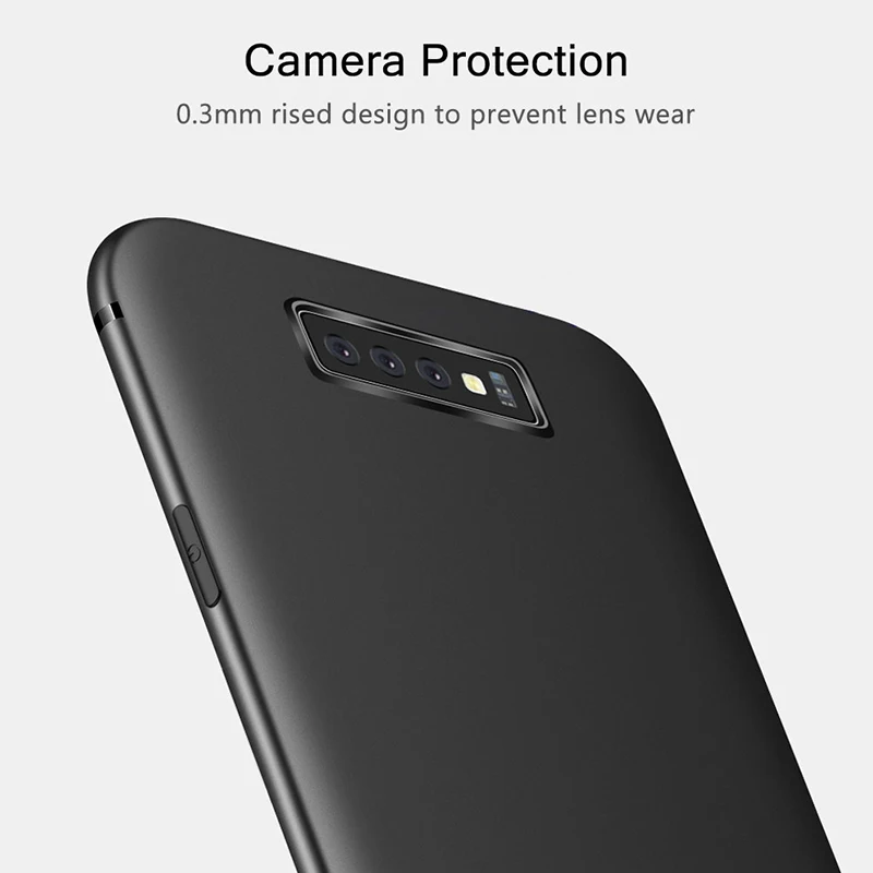 Raugee Matte Case For Samsung Galaxy S10e Luxury Silicon Slim Soft Armor Cover On S10+ Plus S10 E |