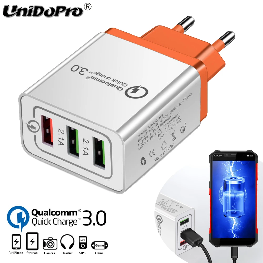 Быстрое зарядное устройство QC 3 0 USB евро быстрой зарядки переменного тока