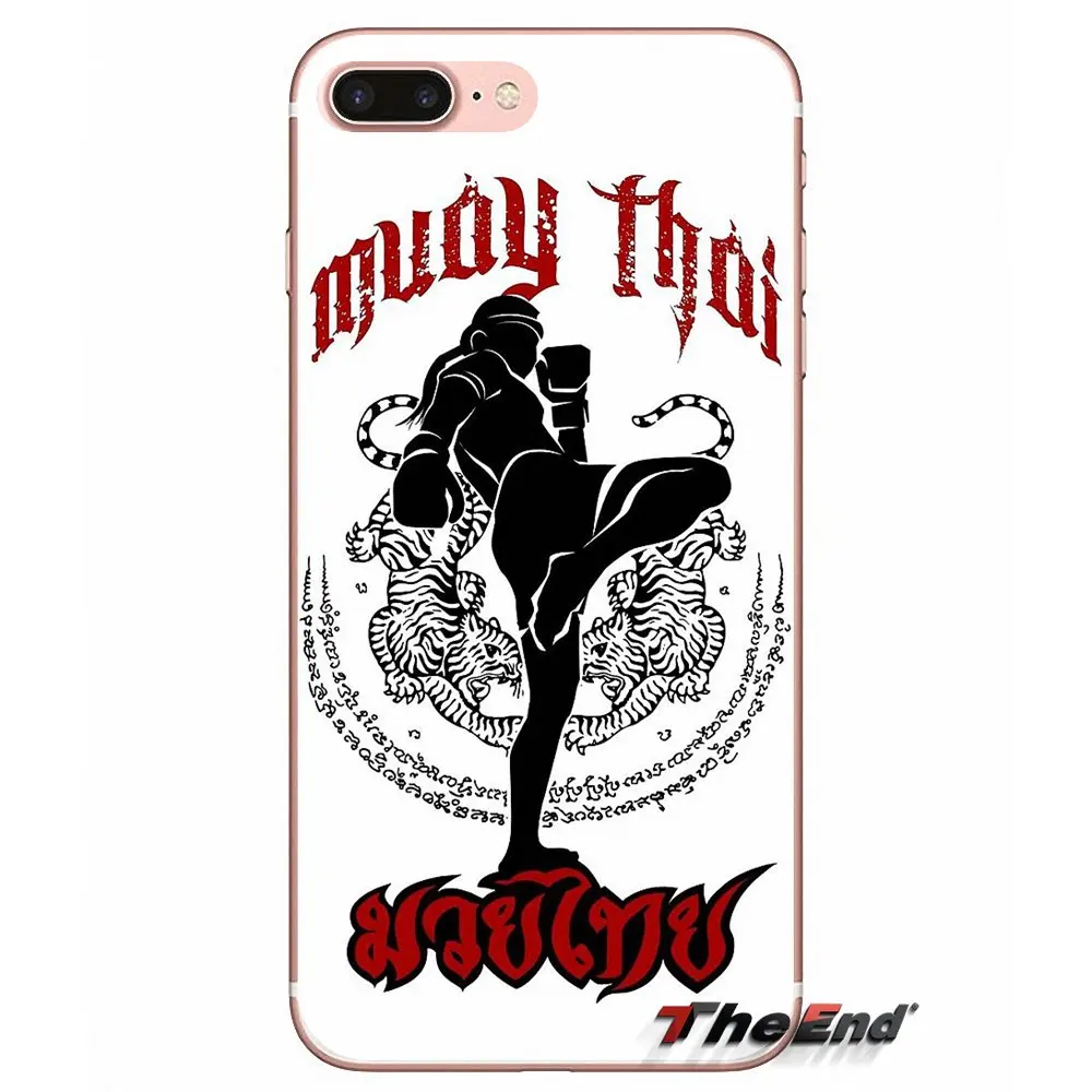 Аксессуары Чехлы Таиланд Муай Тай для iPhone X 4 4S 5 5S 5C SE 6 6S 7 8 Plus Samsung Galaxy J1 J3 J5 J7 A3 A5 2016