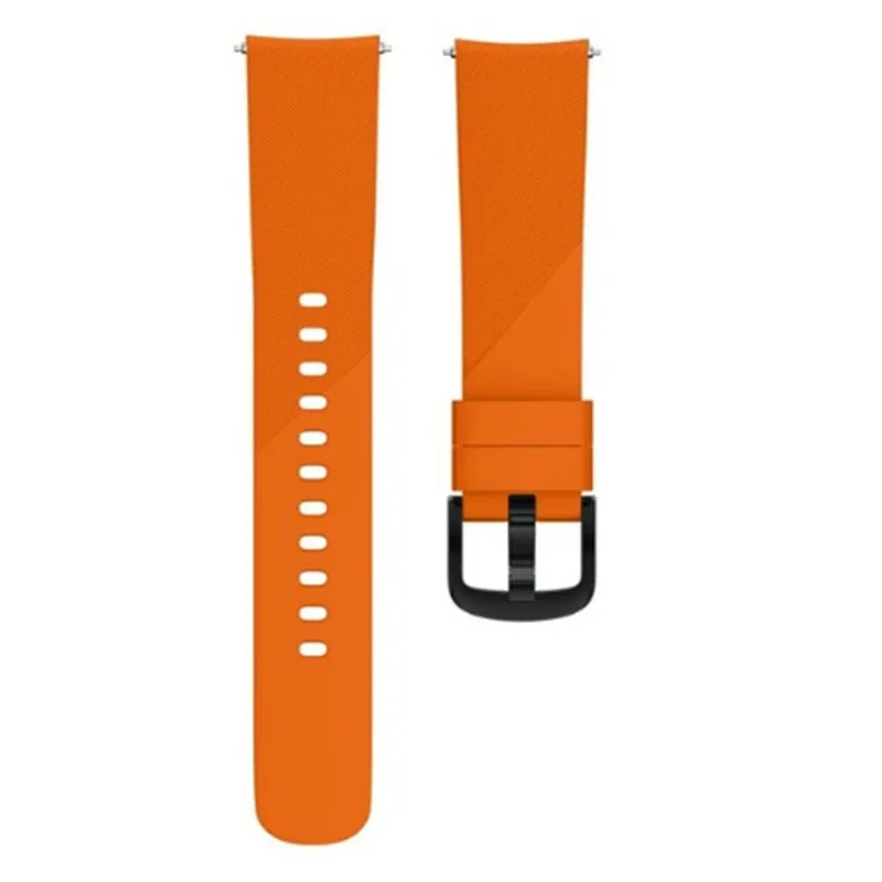 Amazfit ремешок Bip для samsung Galaxy часы активное 2/42 мм Шестерни спортивный ремешок 20 мм, ремешок для наручных часов correa в едином положении во время занятий легкой атлетикой, браслет ремень - Цвет ремешка: Orange