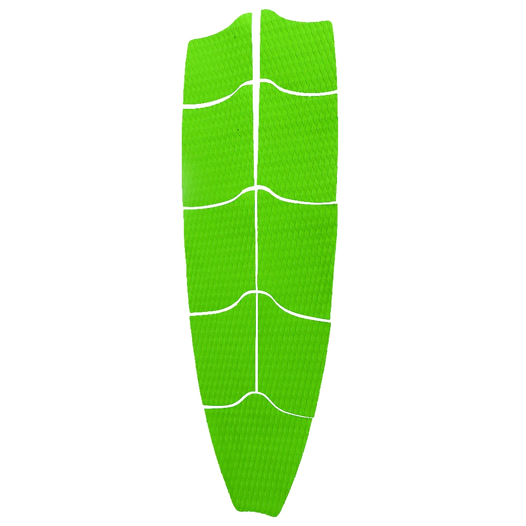 Green 9 шт. весло доска Тяговый коврик палубная рукоятка-серфинг палубная Накладка для SUP доски для серфинга Лонгборд-легко наносится-5 цветов - Цвет: Green