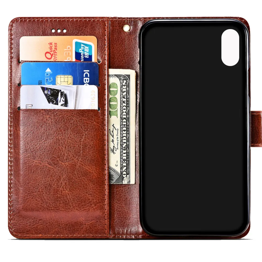 SRHE для Xiaomi Redmi 7A чехол флип искусственная кожа силиконовый кошелек Магнитный