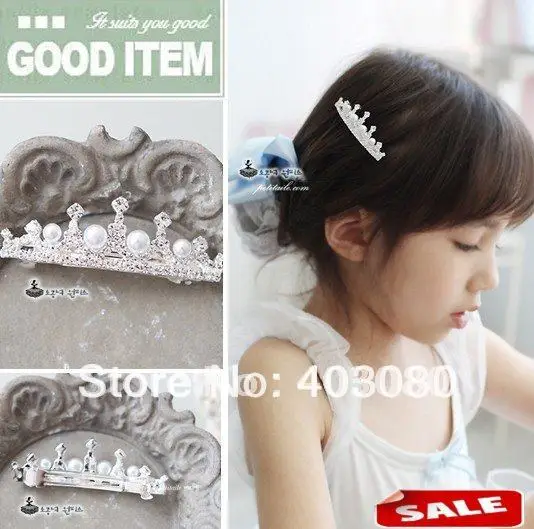 

South Korea style girl Alloy crown design hair combs,kid Headwear,Alice band Wholesale & Retail