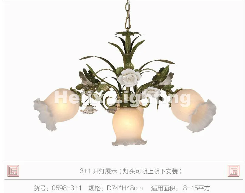Люстра с цветными светодиодами E14 в скандинавском стиле|pendant lamp|colorful lampshadespedant light |