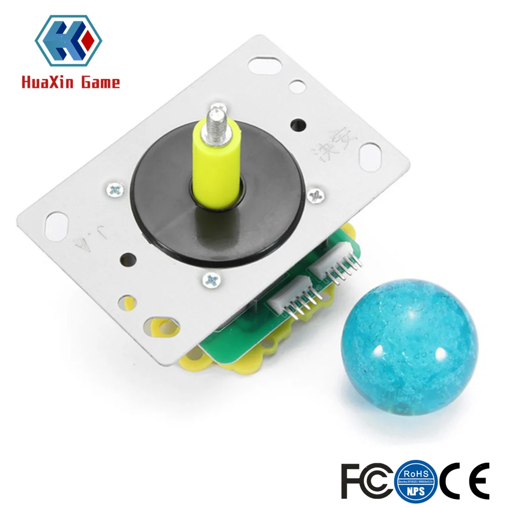 12V LED Arcade Joystick And 5Pin Cable Colorful Illuminated Switchable from 4 to 8 Way Operation for Game | Спорт и развлечения