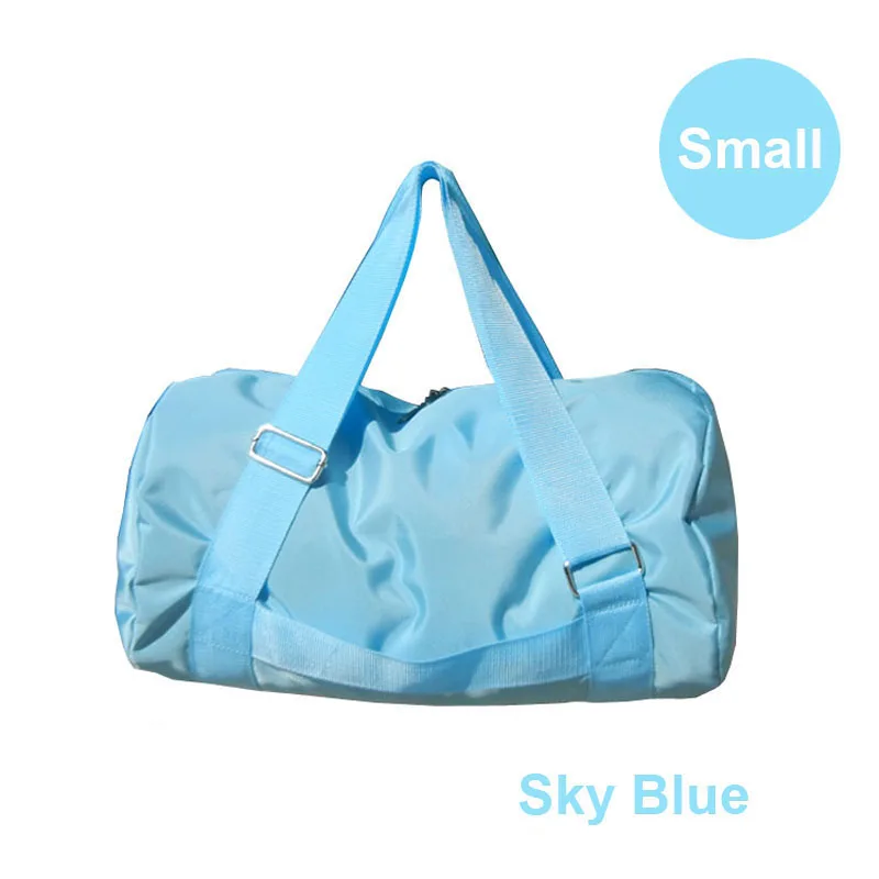 Sky blue Small Черный легкий складной рюкзак, мужские сумки, нейлоновые мужские и женские сумки для фитнеса на плечо, спортивная сумка для спортзала, сумка для йоги, вместительная сумка для багажа - Цвет: Sky blue Small