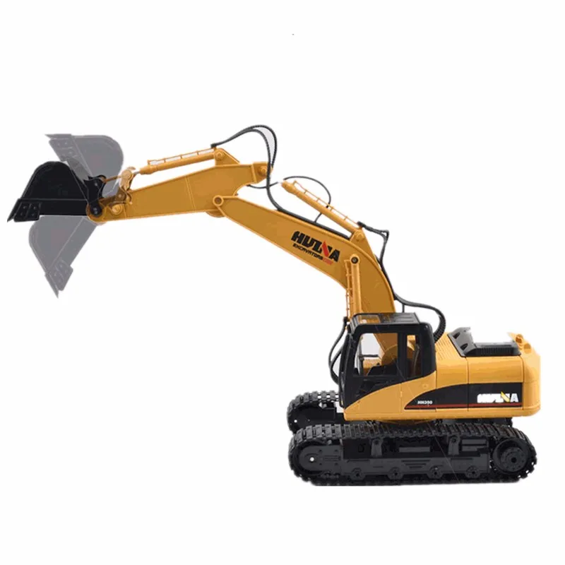 HuiNa Toys 1550 15 Channel 2.4G 1/12 RC Metal Excavator Charging 1:12 Car With Battery RTG | Игрушки и хобби