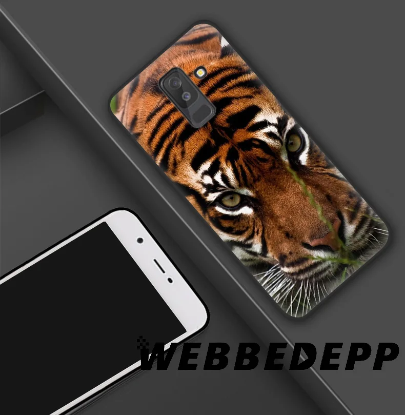 Мягкий силиконовый чехол WEBBEDEPP Tiger Animal Alpha из ТПУ для Samsung Galaxy S10 S10e S9 S8 Plus S7 S6 Edge &amp J6