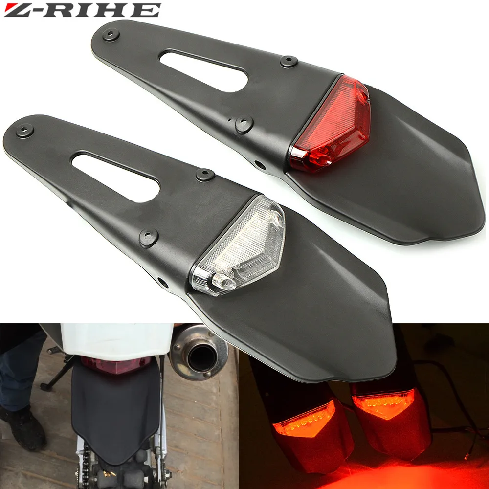 

Motorcycle LED Tail Light&Rear Fender Stop Enduro taillight For HONDA CR80R/85R CRF150R CR125R CRF250R CRF 450R 450X XR230 XR250