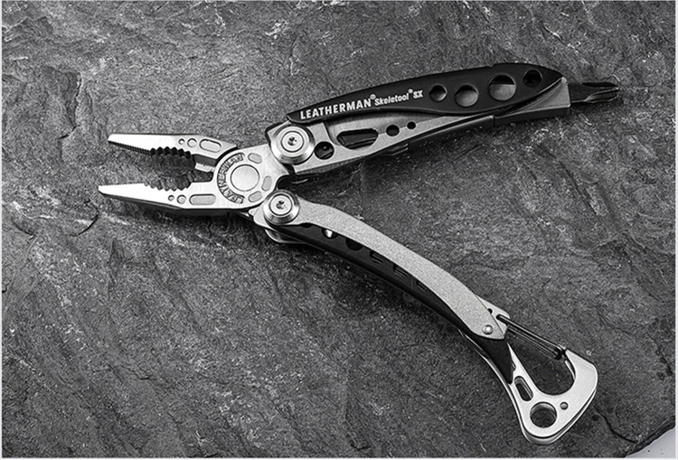 LEATHERMAN-skelecool легкий Мультитул с комбинированным ножом и открывалкой для бутылок XS/SX/CX/RX