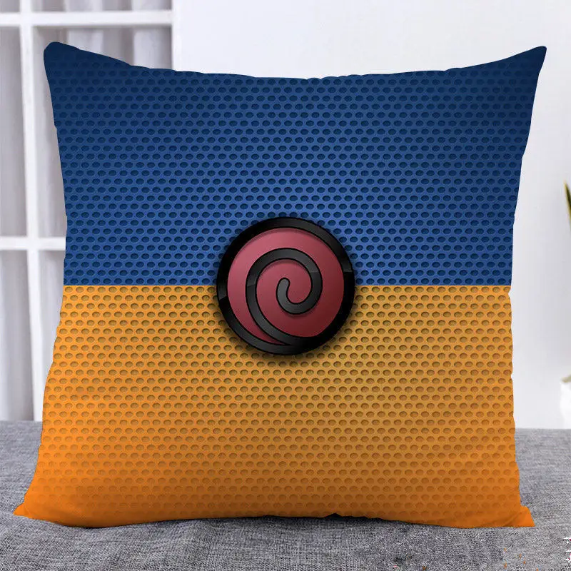 Amellor Симпатичные 45x45 см аниме BORUTO-NARUTO хиуга Хината 3D печать наволочка квадратная льняная тканевая Подушка домашняя дешевая подушка подарки - Цвет: 4