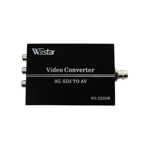 Конвертер Wiistar HD3G-SDI в AV CVBS, композитный аудио и видео конвертер SDI в 3RCA, адаптер для проекционного монитора, камеры