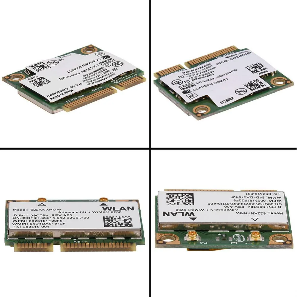 2,4G и 5G Двухдиапазонная сетевая карта Mini PCI-E wifi беспроводная карта для Intel 6250 WiMax для DELL Asus Toshiba сетевые карты