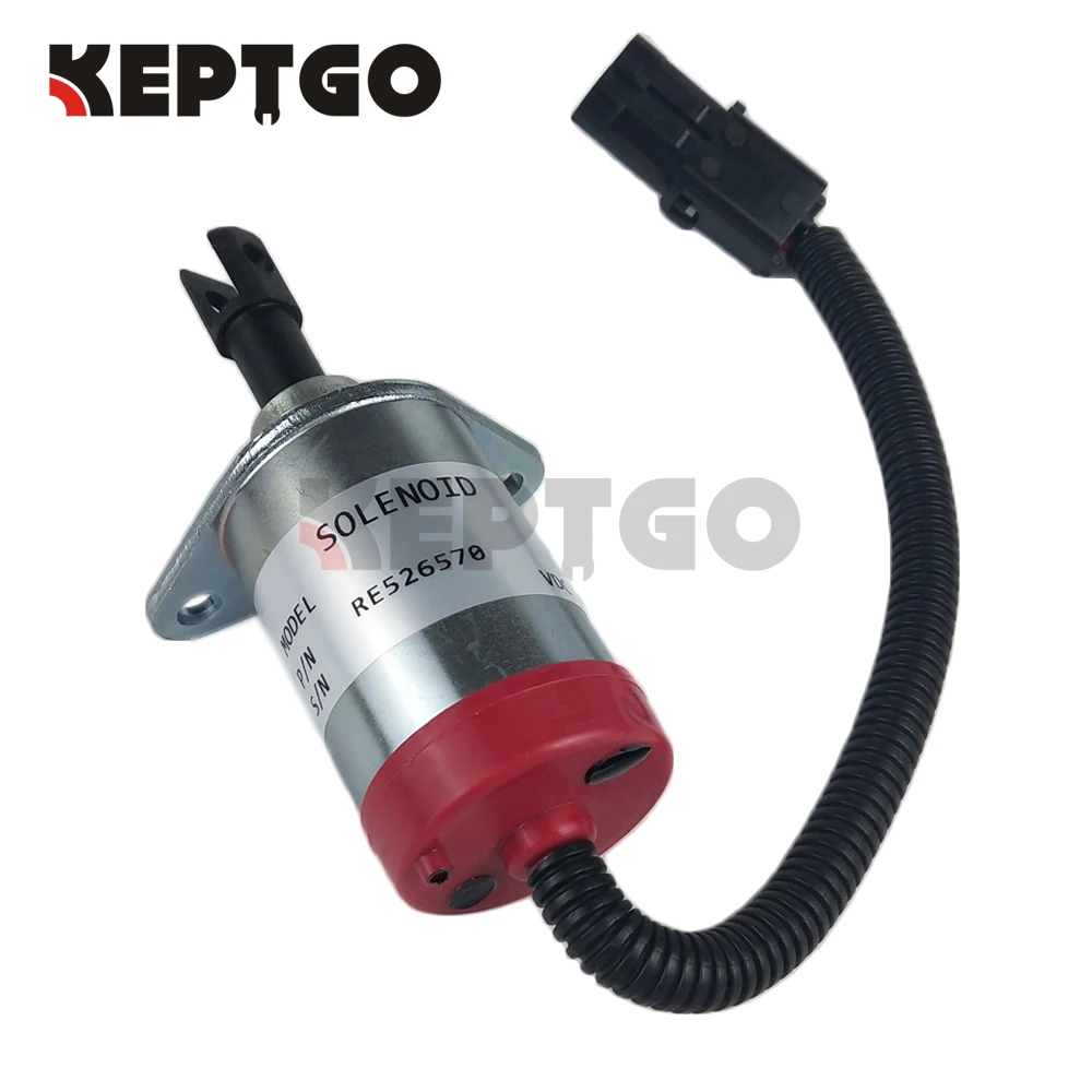 12 В соленоид RE526570 для двигателя John Deere 2.4L 2 4 4024TF TF270 4024 3.0L 3 0 | Обустройство дома