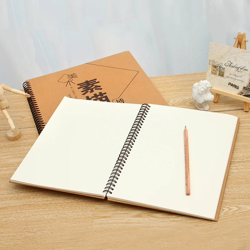 Bgln sketchbook 8 K Ручная роспись пустое искусство утолщаются восемь открытым цветом