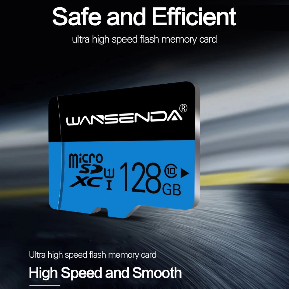 WANSENDA высокоскоростная карта памяти Micro SD 8 ГБ 16 32 64 128 класс 10 Microsd Мини TF картао де