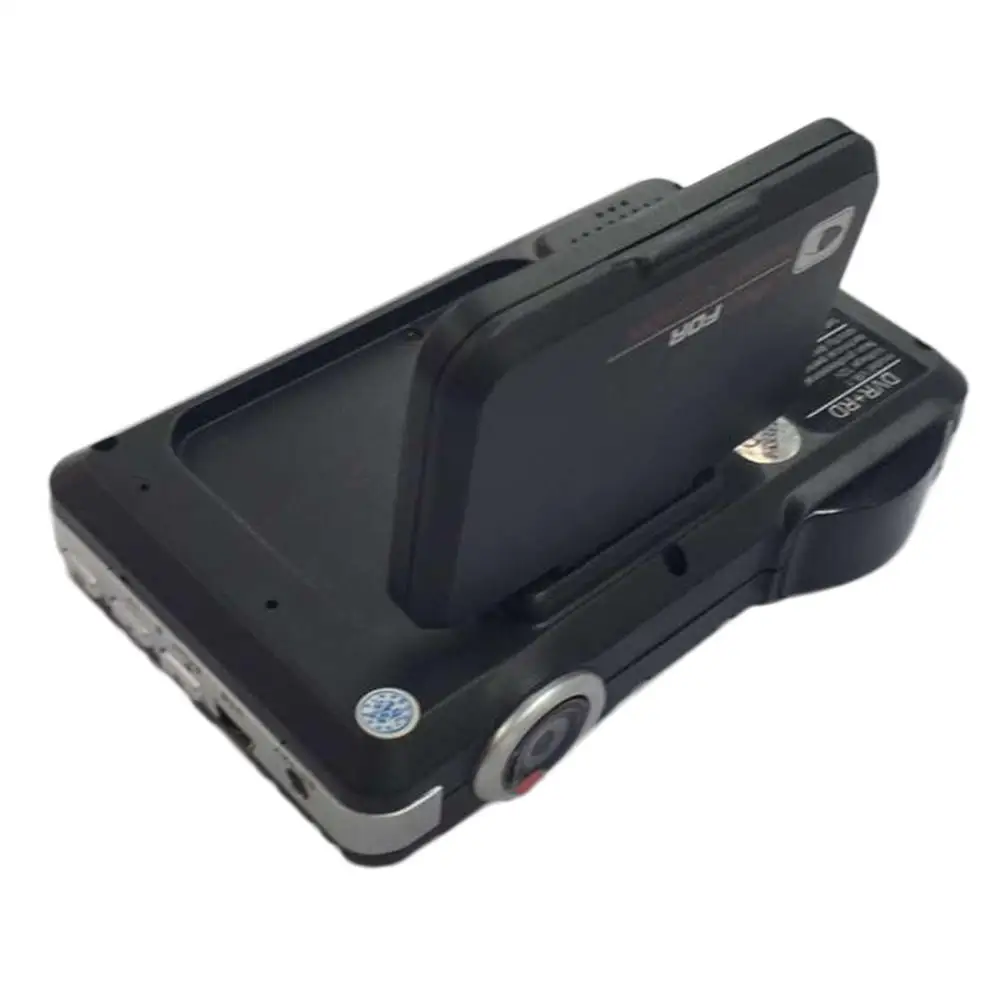 Автомобильный Стайлинг 2 в 1 Автомобильная камера DVR регистратор + Радар лазерный