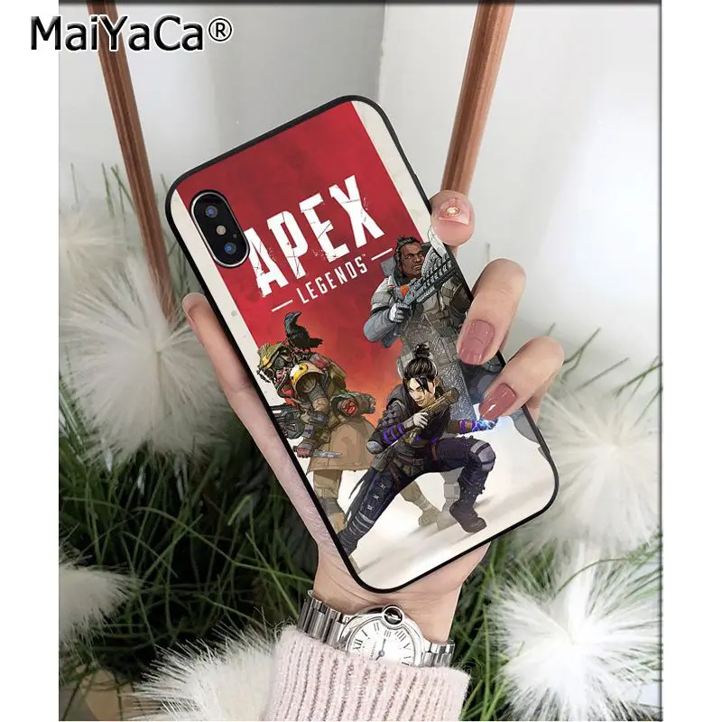 MaiYaCa Apex Legends TPU Soft Phone Accessories Case for Apple iPhone 8 7 6 6S Plus X XS MAX 5 5S SE XR Cover | Мобильные телефоны